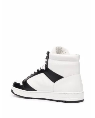 Prada triangle-logo contrast-trim sneakers - サムネイル3