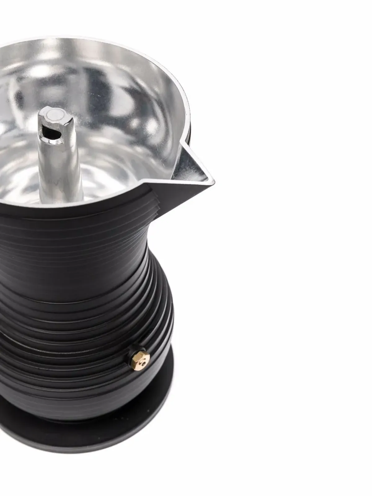Alessi Pulchina エスプレッソコーヒーメーカー - ブラック - 画像3