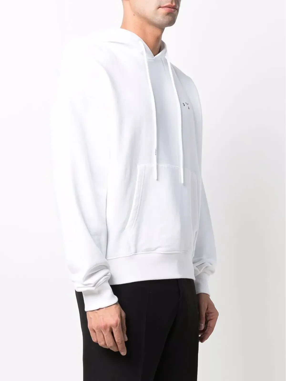 Off-White カラヴァッジョ ペイントオーバー フーディ - 画像4
