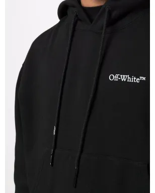 Off-White カラヴァッジョ・クラウンプリント・フーディ（ブラック） - サムネイル5