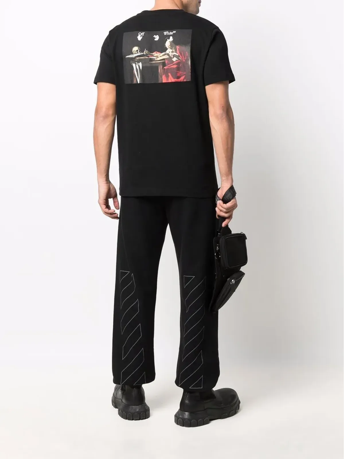 Off-White CaravaggioプリントTシャツ - 画像2