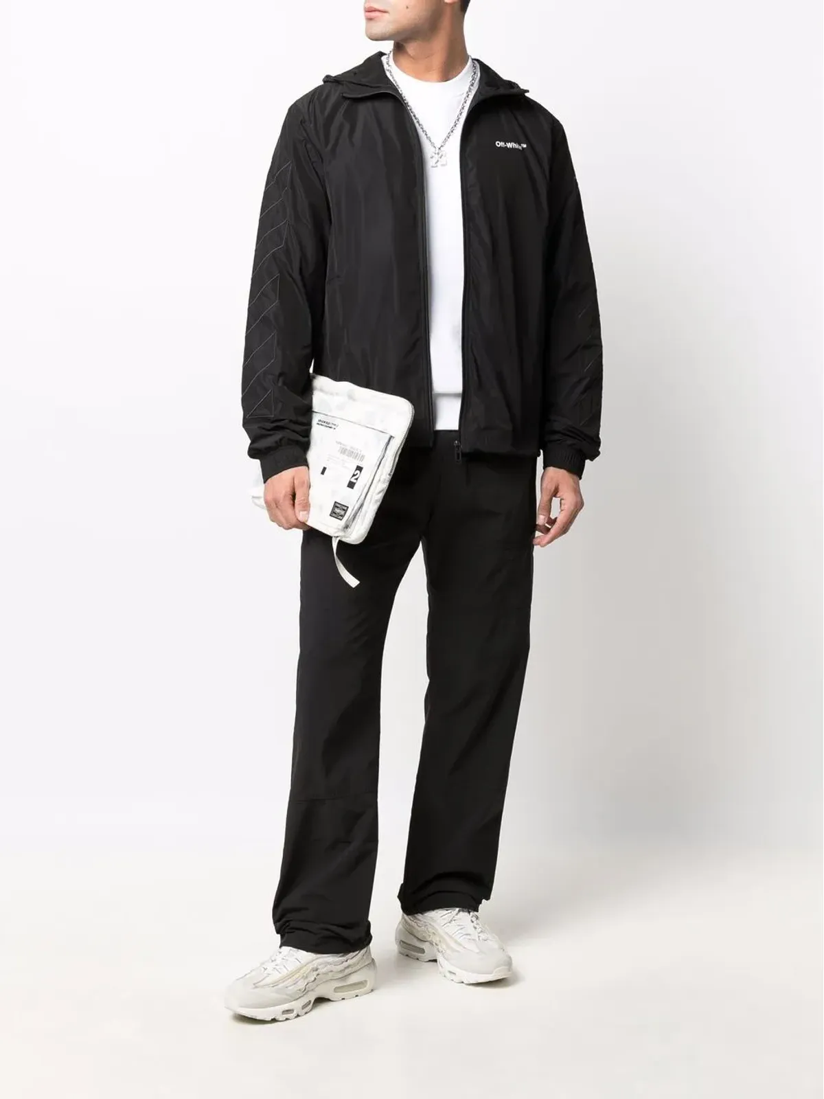 Off-White インダストリアル ストレートレッグパンツ - 画像2