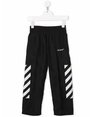 Off-White Kids Diag-print トラウザーズ - サムネイル1