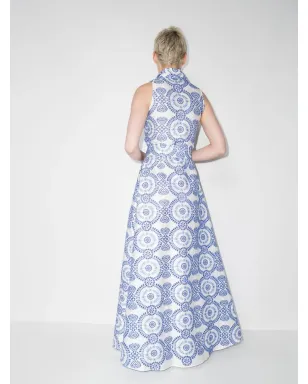 Borgo De Nor Paloma broderie-anglaise maxi shirtdress - サムネイル3