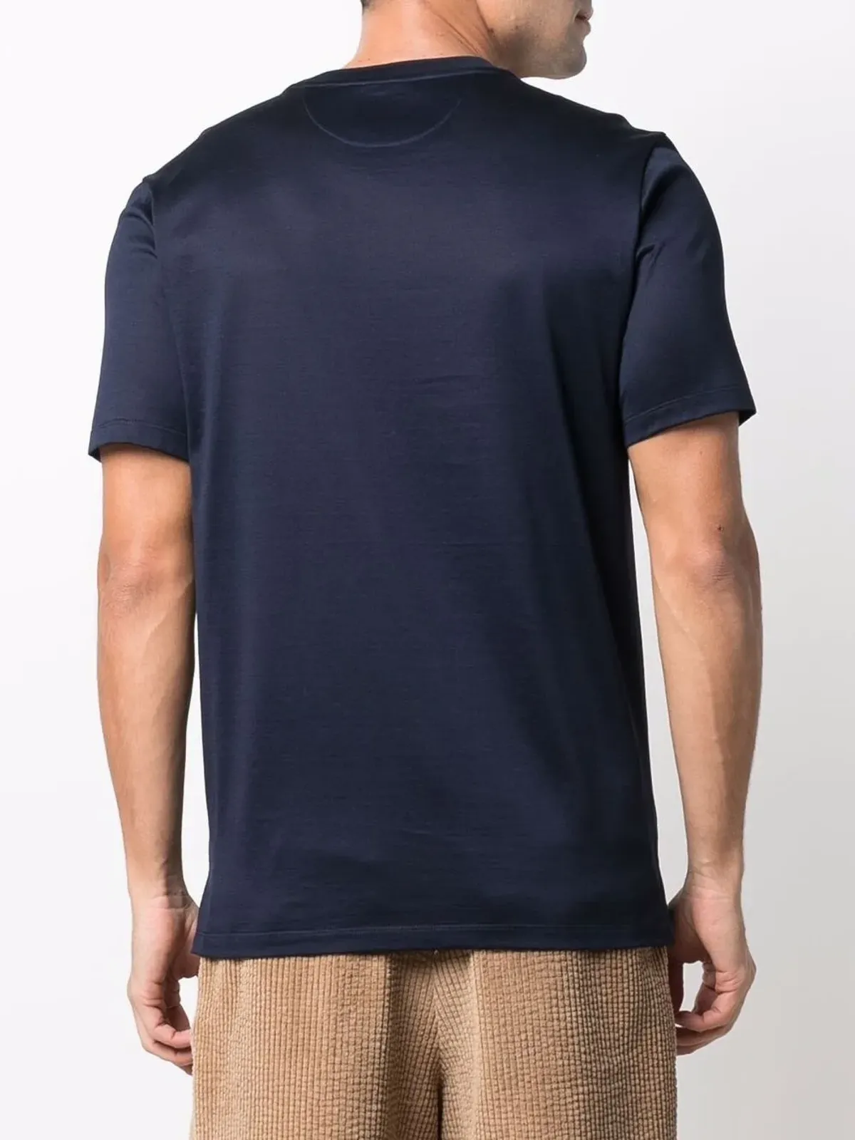 Paul Smith pocket cotton T-shirt - Blue - 画像4
