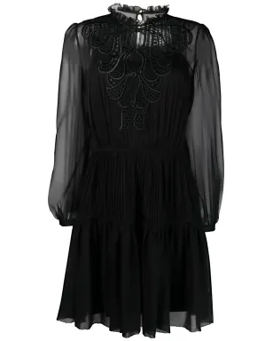 Alberta Ferretti シアーレースディテールドレス - サムネイル1
