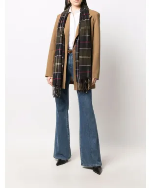 Barbour タータンチェック柄スカーフと帽子のセット - サムネイル2