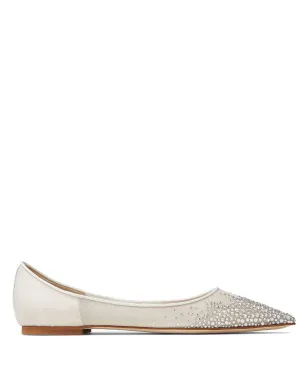 Jimmy Choo Love クリスタル装飾バレリーナ - サムネイル1