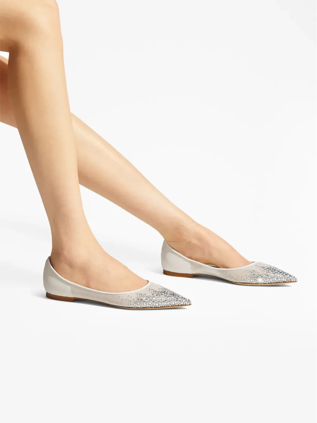 Jimmy Choo Love クリスタル装飾バレリーナ - 画像5