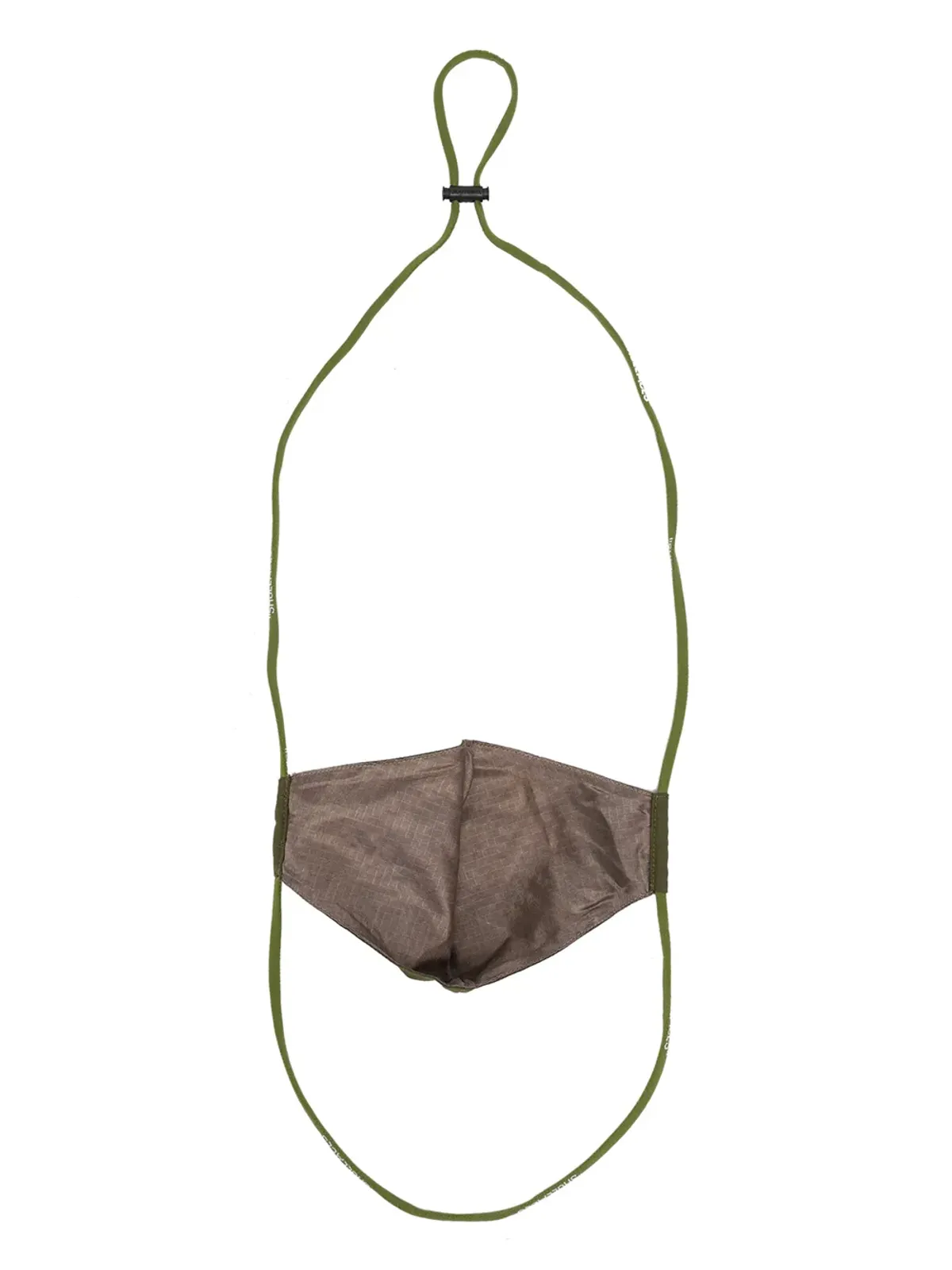 Off-White Arrows printed face mask - Brown - 画像2