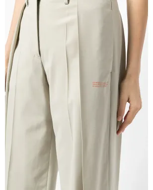 Off-White サイドプリーツパネルドパンツ - サムネイル5