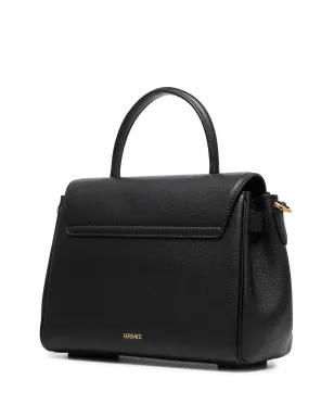 Versace La Medusa レザー ハンドバッグ - ブラック - サムネイル3