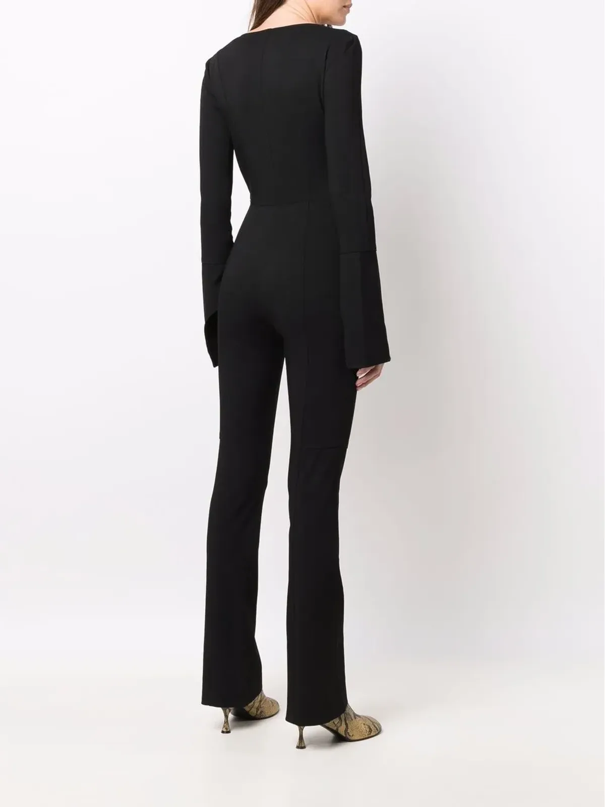 Acne Studios 長袖ツイルジャンプスーツ - 画像4