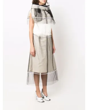Maison Margiela パッチワークレイヤードドレス - サムネイル3