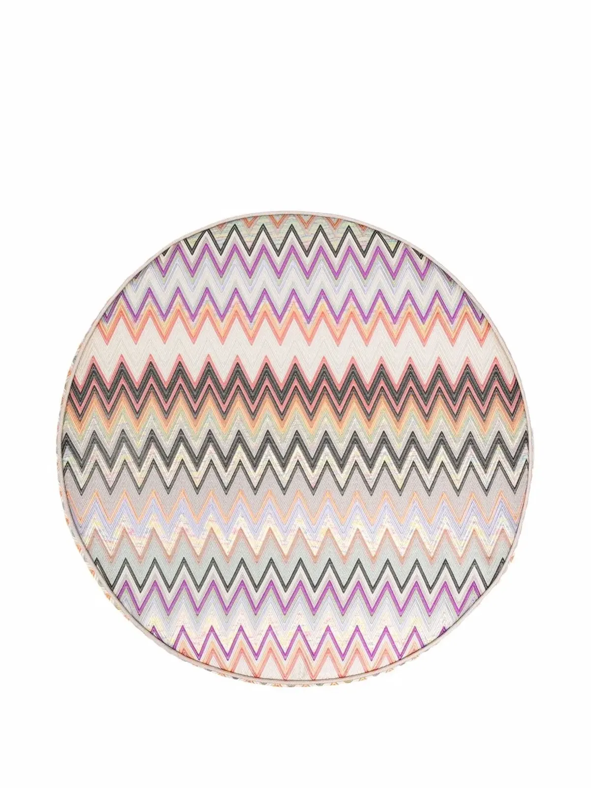 Missoni Home シグネチャー ジグザグ フットスツール - 画像2