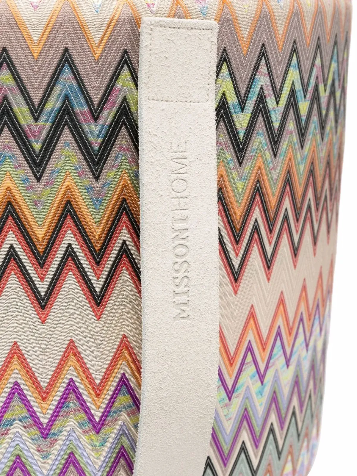 Missoni Home シグネチャー ジグザグ フットスツール - 画像3