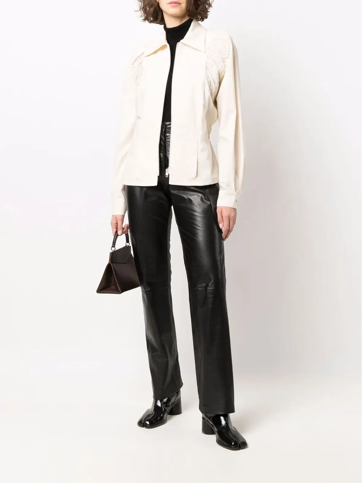Maison Margiela ギャザー入りシャツ - 画像2