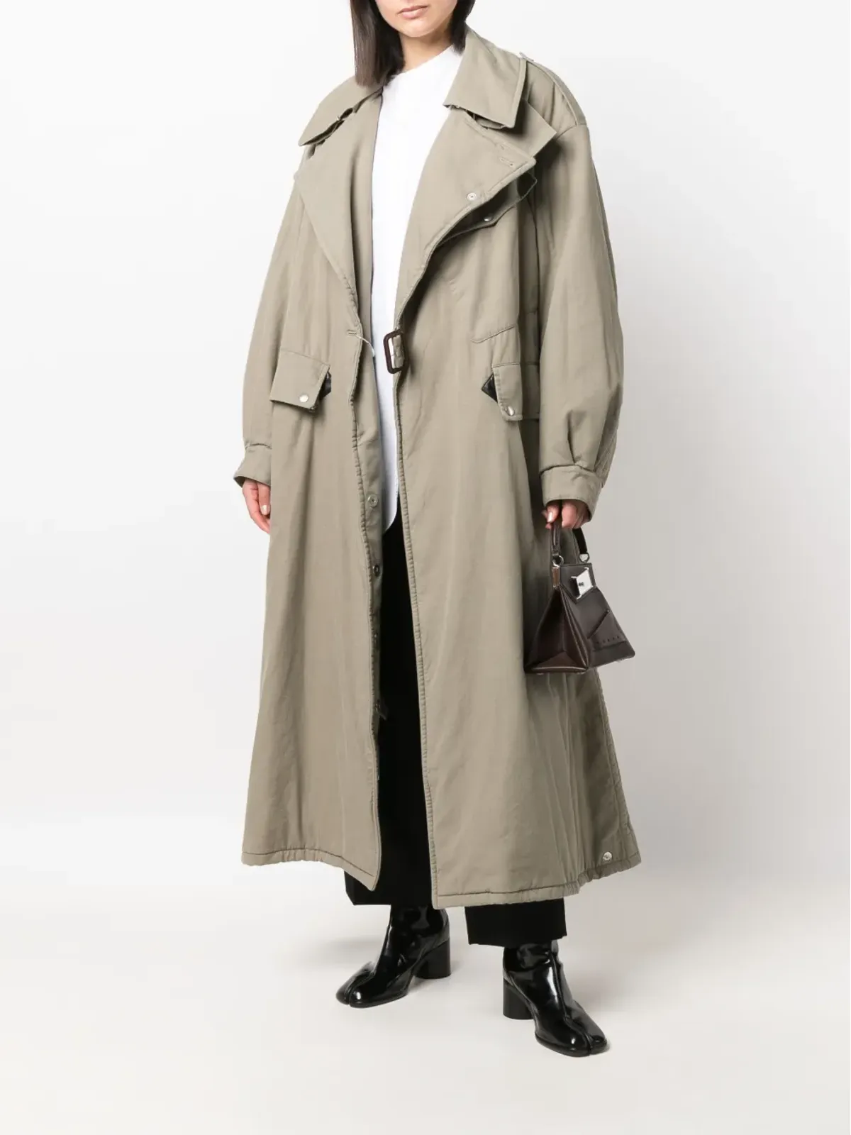 Maison Margiela デコンストラクテッド トレンチコート - 画像2