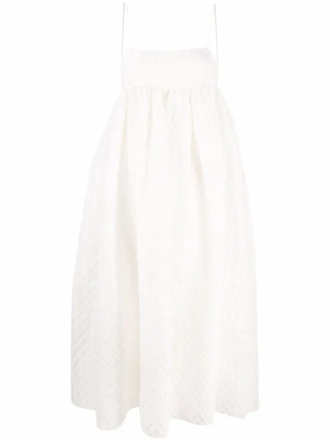 Cecilie Bahnsen Cecilie Bahnsen Bethプリッセ エンパイアラインドレスの商品画像