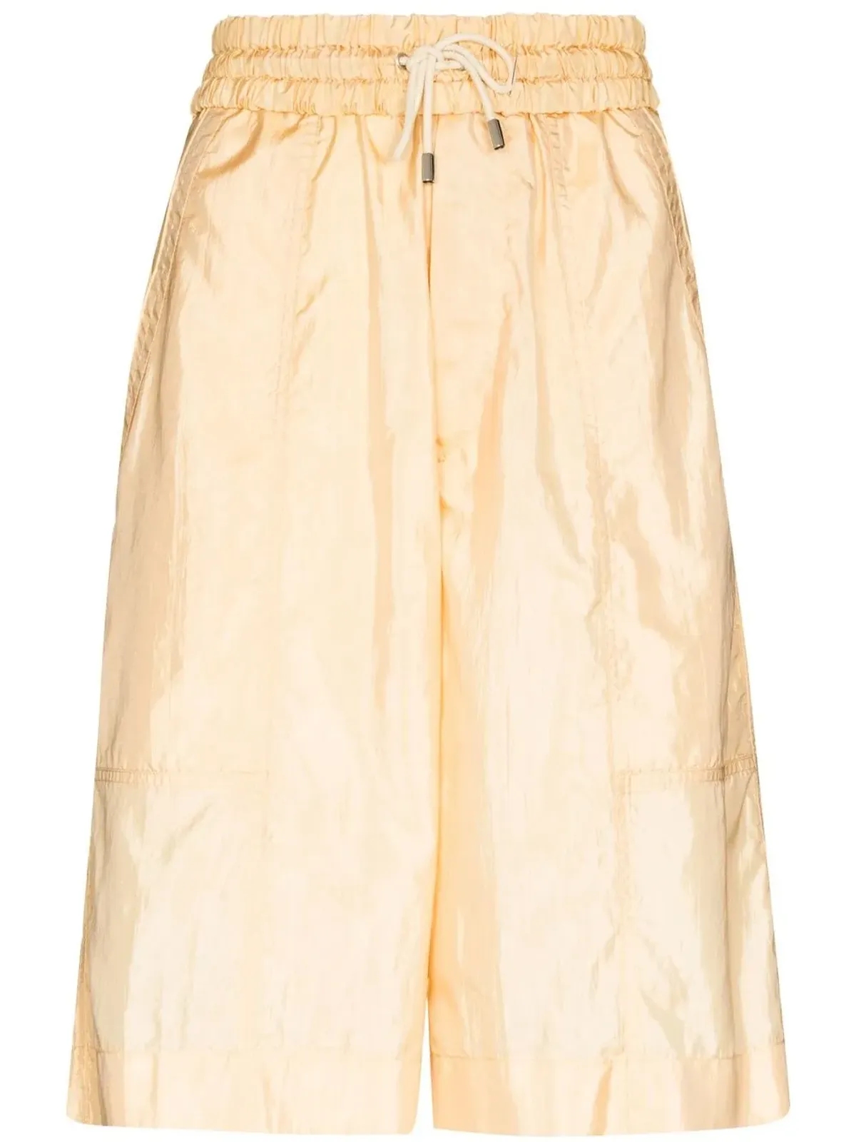 ISABEL MARANT ライオラ ドローストリングウエスト バミューダショーツ - イエロー - 画像1