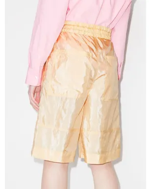 ISABEL MARANT ライオラ ドローストリングウエスト バミューダショーツ - イエロー - サムネイル3