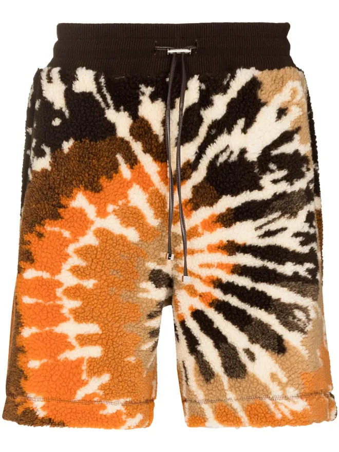 AMIRI AMIRI タイダイ柄フリースショーツの商品画像
