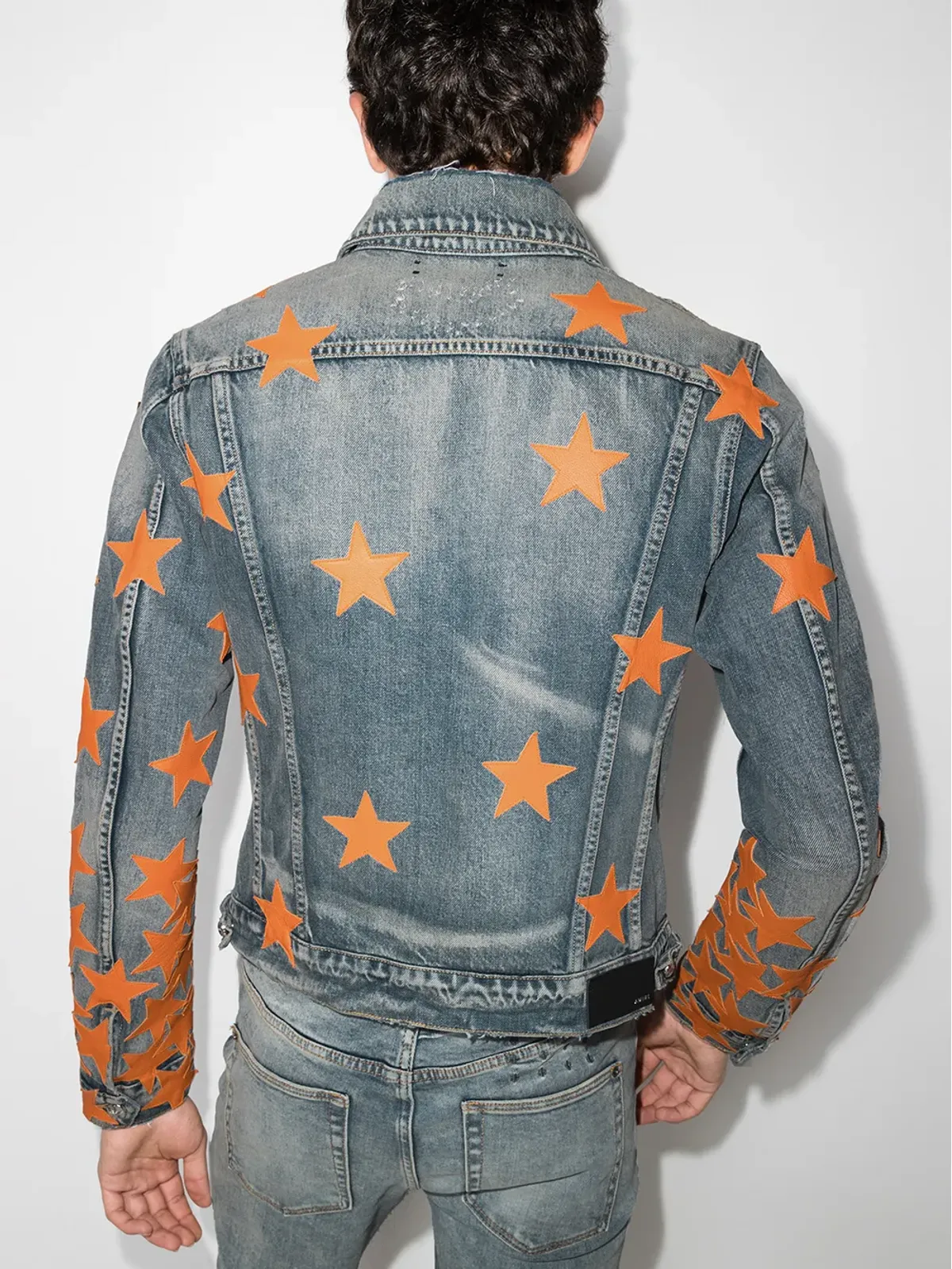 AMIRI CHEMIST STAR TRUCKER デニムジャケット - 画像3