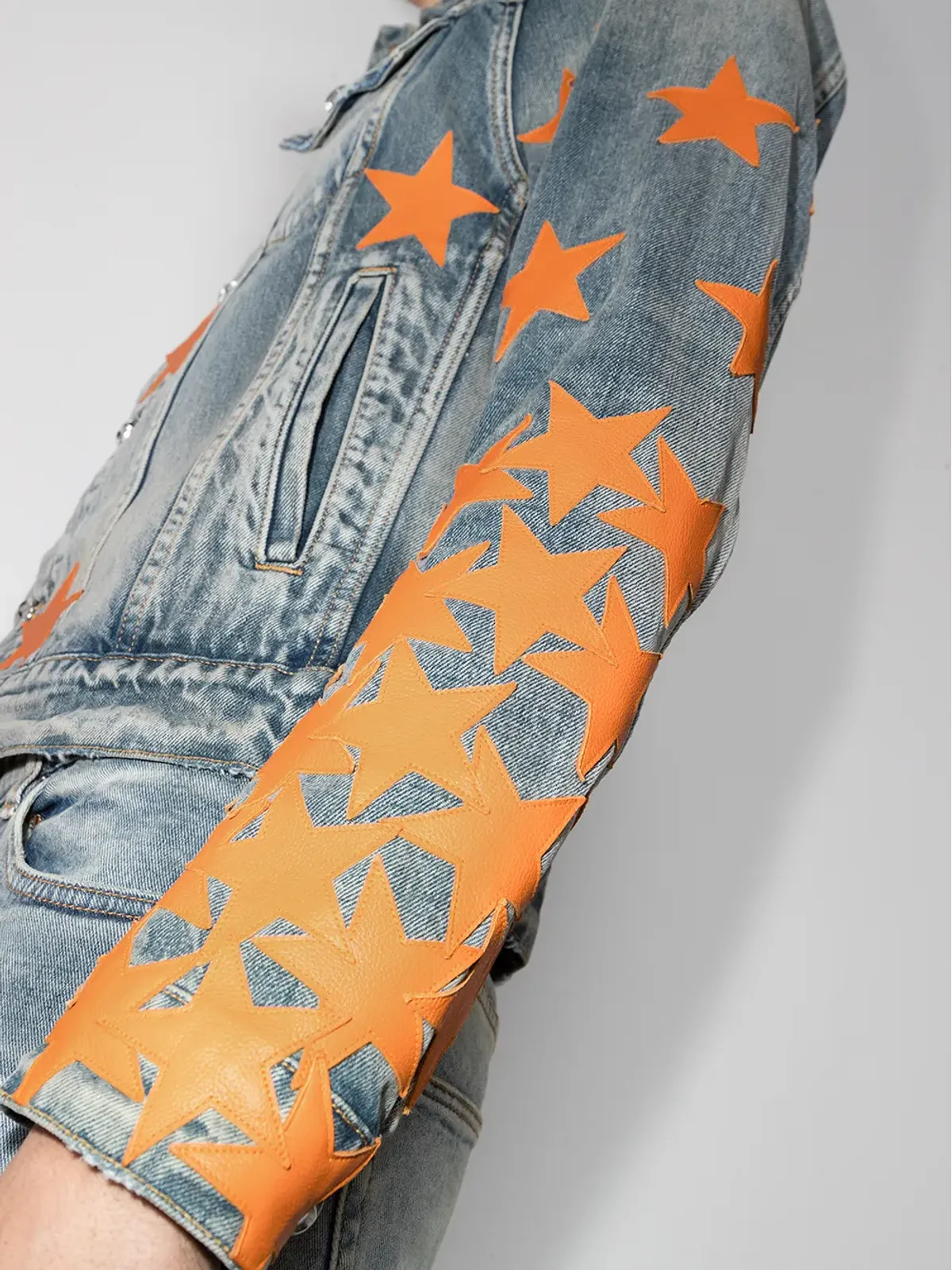 AMIRI CHEMIST STAR TRUCKER デニムジャケット - 画像4