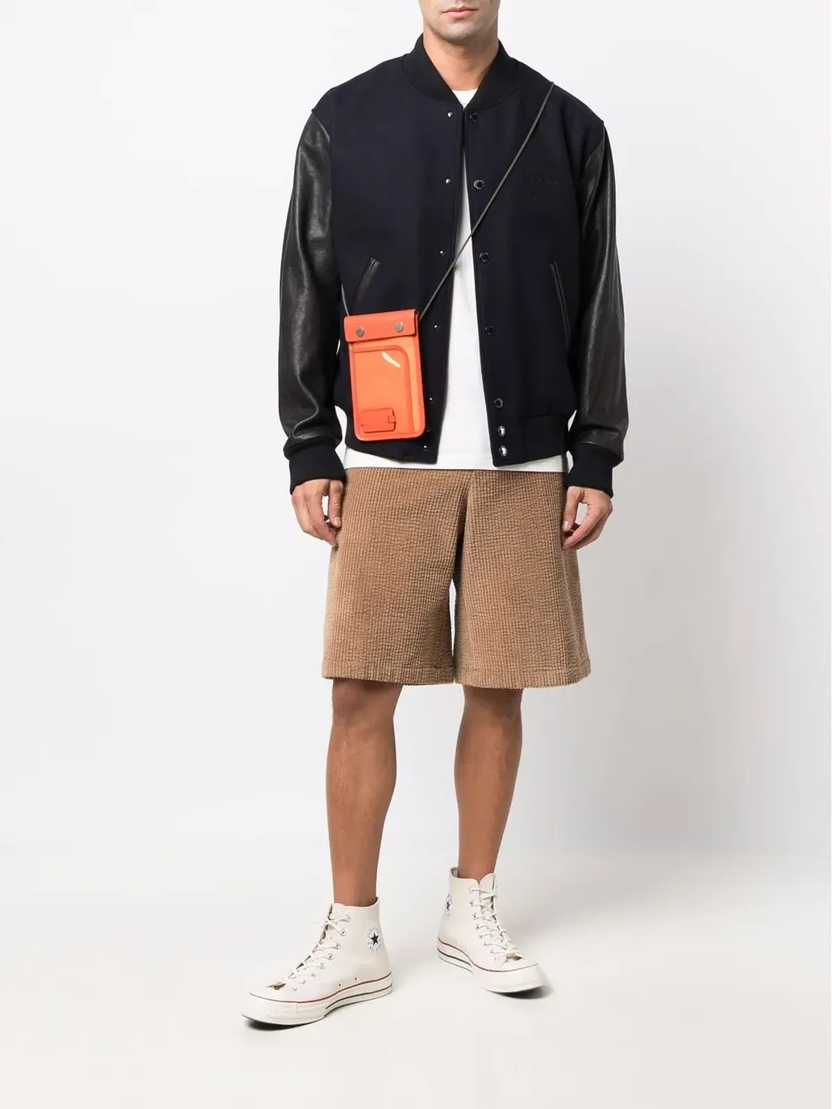 Golden Goose パネルド バーシティ ボンバージャケット - 画像2