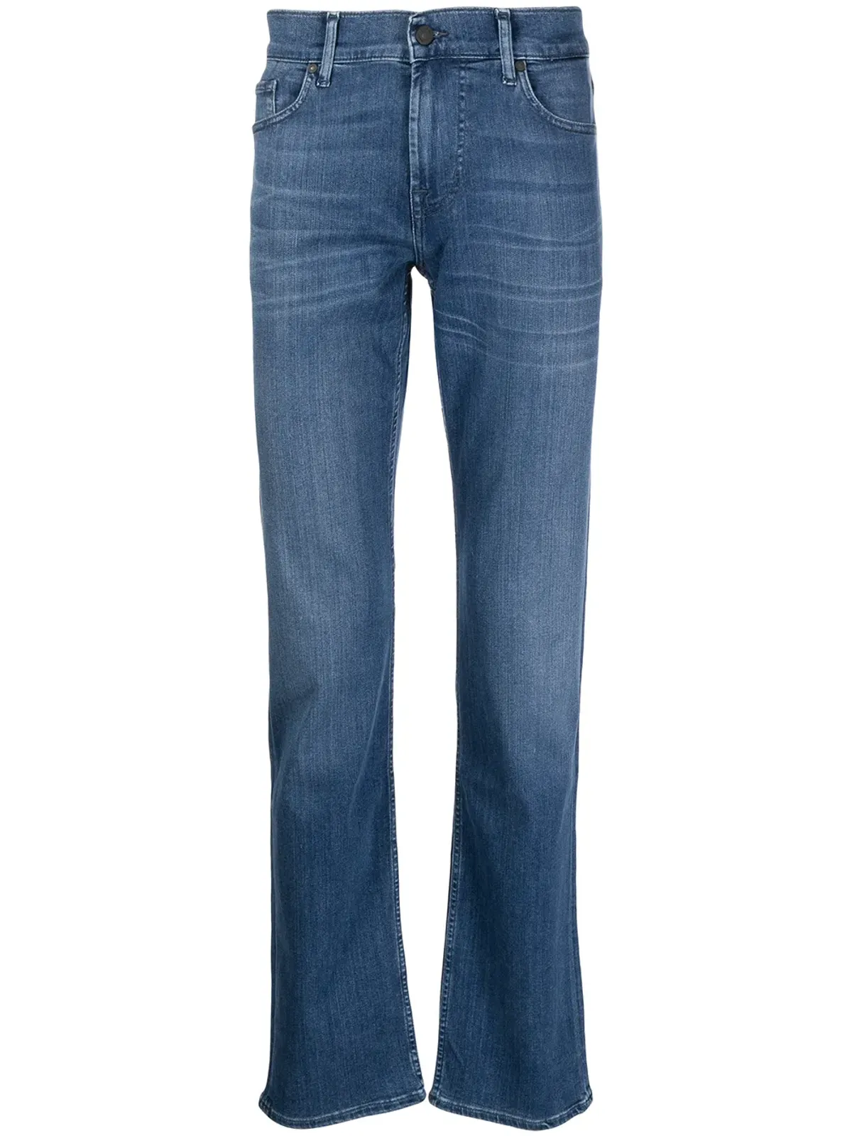 7 For All Mankind スタンダード・ストレートジーンズ - ブルー - 画像1