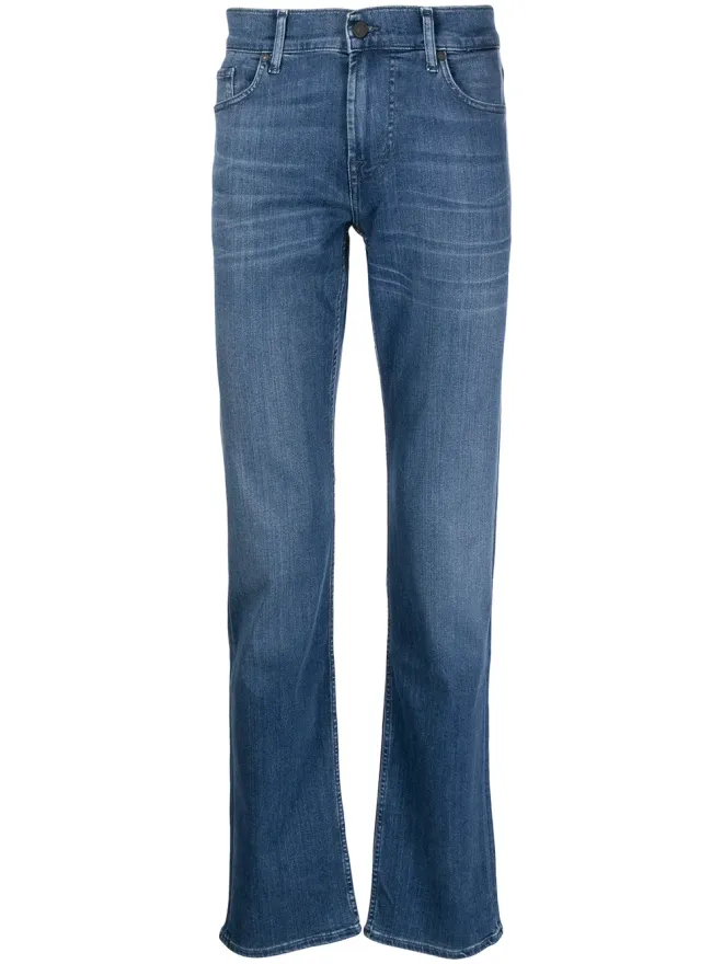 7 For All Mankind 7 For All Mankind スタンダード・ストレートジーンズ - ブルーの商品画像