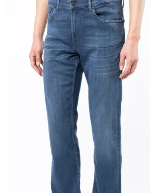 7 For All Mankind スタンダード・ストレートジーンズ - ブルー - サムネイル5