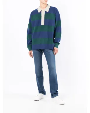 7 For All Mankind スタンダード・ストレートジーンズ - ブルー - サムネイル2
