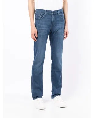 7 For All Mankind スタンダード・ストレートジーンズ - ブルー - サムネイル3