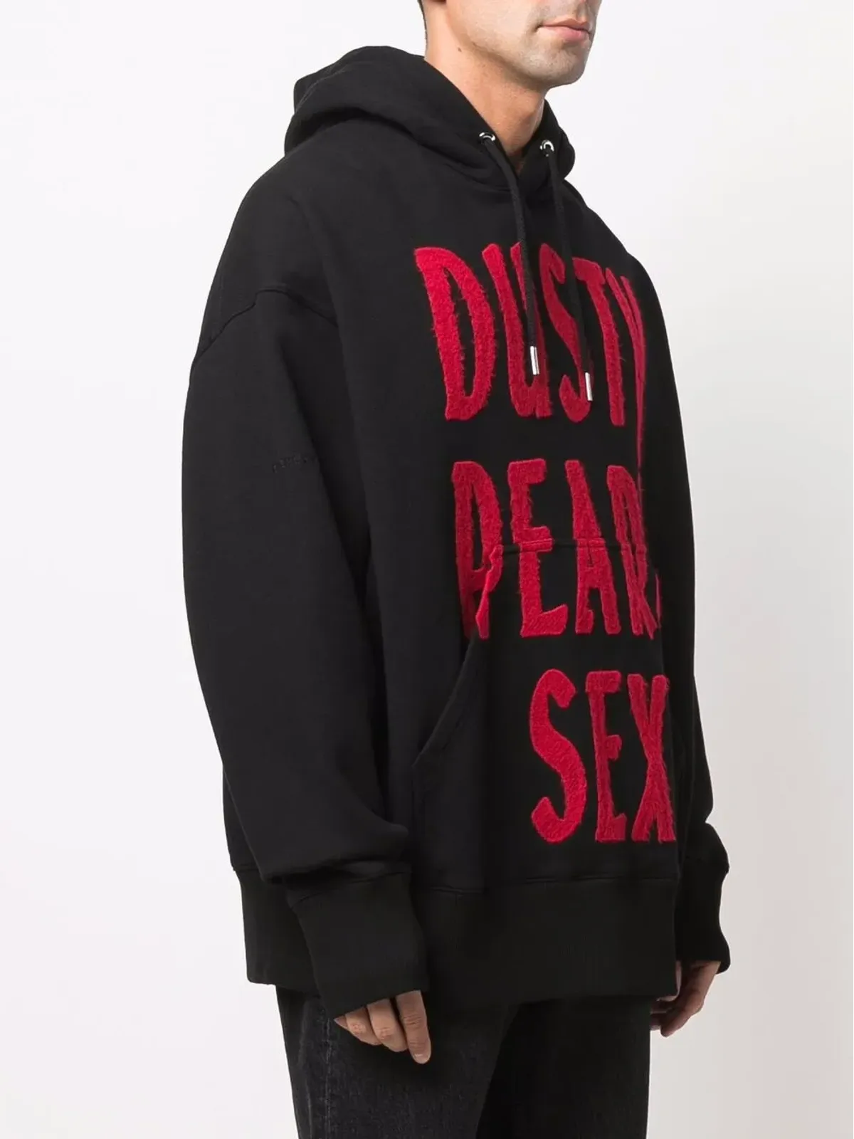 Givenchy スローガンプリント フード付きパーカー - 画像3