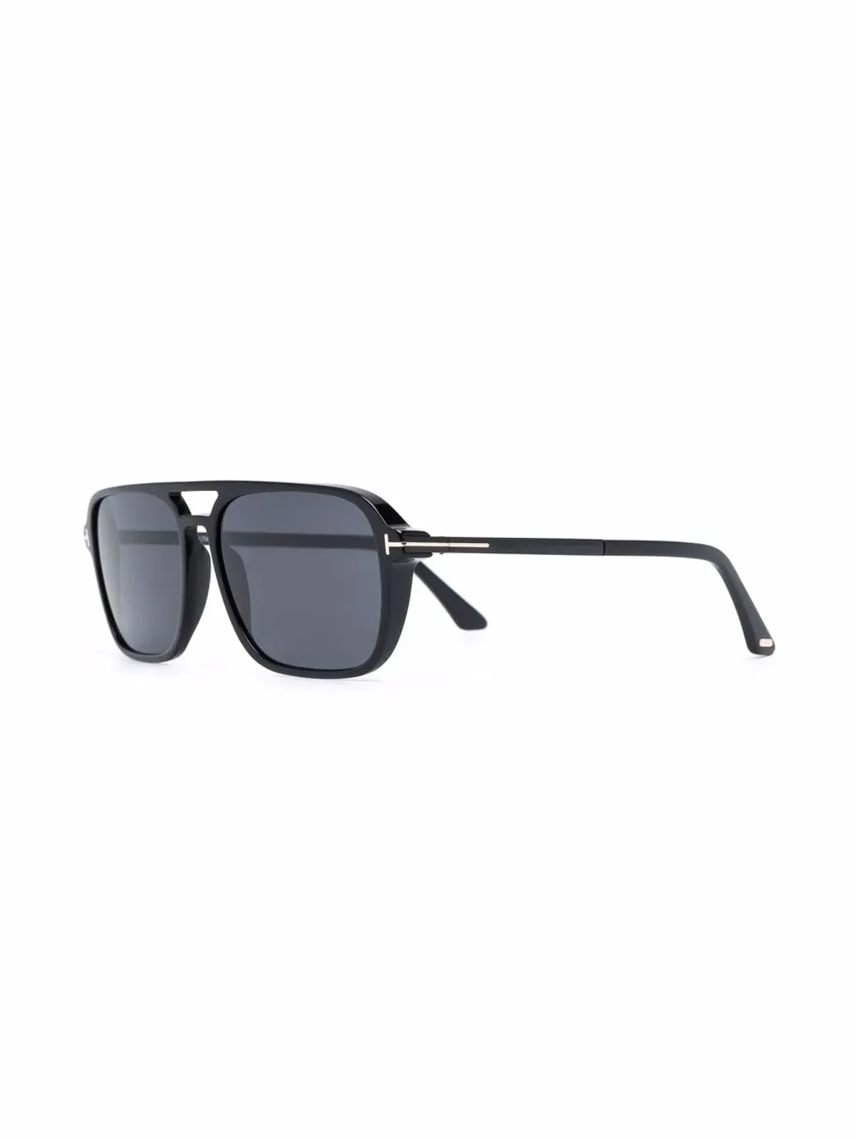TOM FORD Eyewear ナビゲーターフレーム サングラス ブラック - 画像2