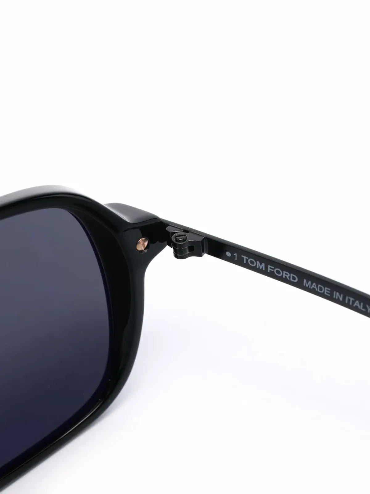 TOM FORD Eyewear ナビゲーターフレーム サングラス ブラック - 画像3