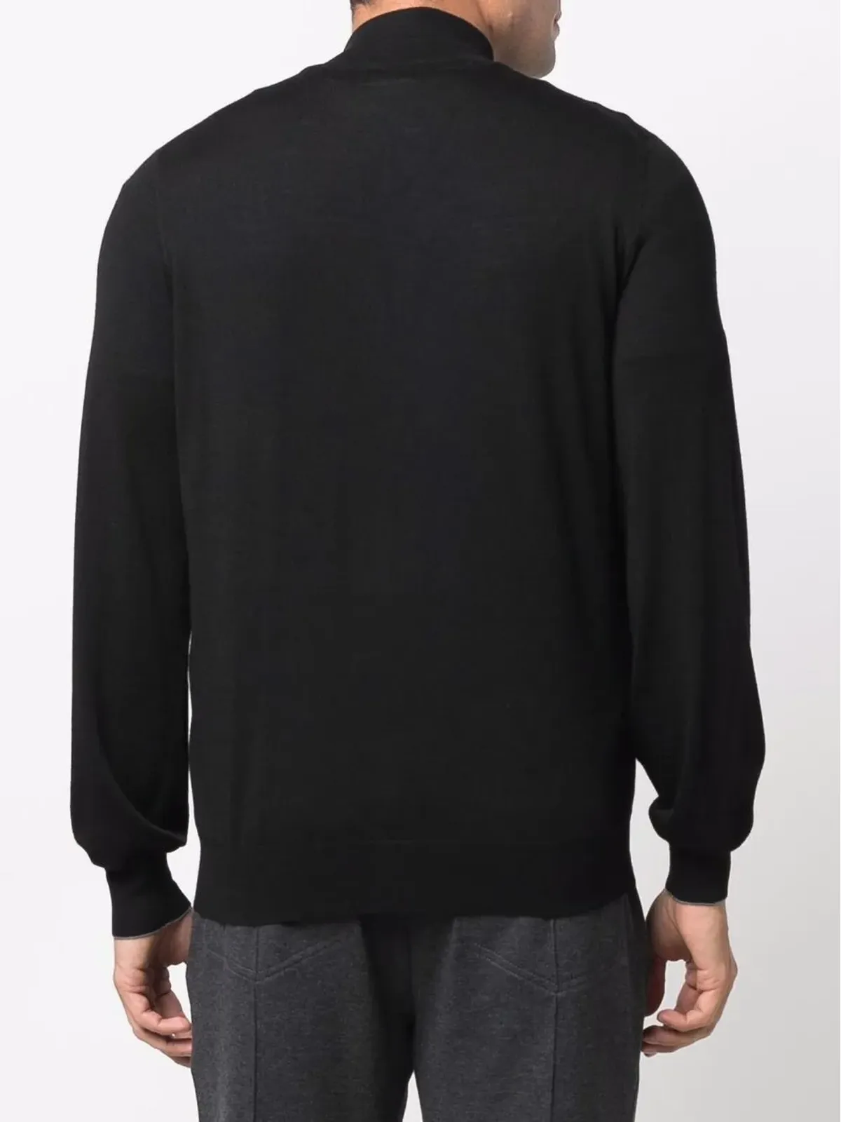 Brunello Cucinelli ジップアップ式ニットカーディガン - 画像4