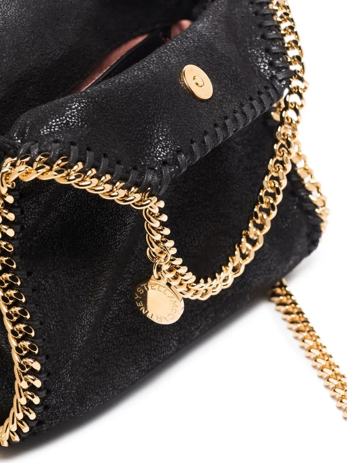 Stella McCartney tiny Falabella handbag - Black - 画像5