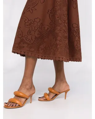 Valentino Garavani ノースリーブ花柄ミディドレス - サムネイル3