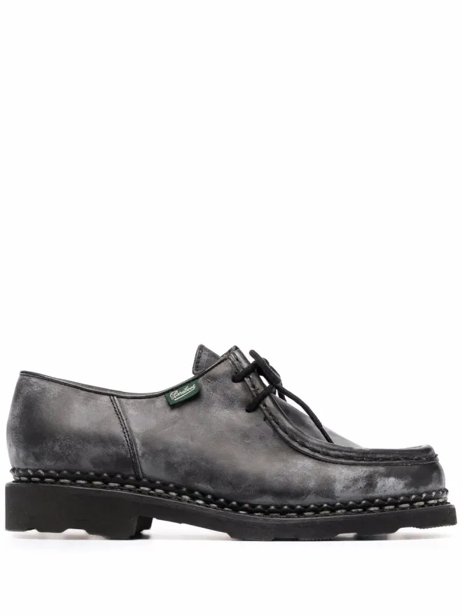 Paraboot Paraboot ディストレスドダービーシューズの商品画像