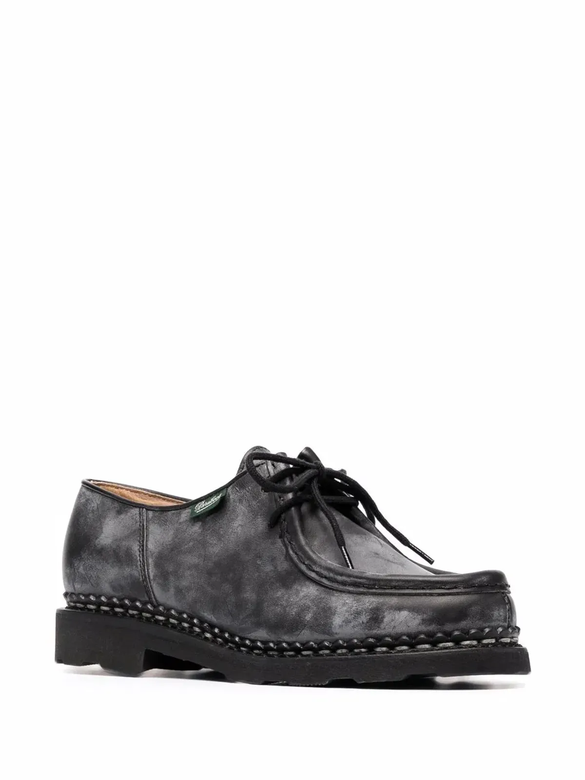 Paraboot ディストレスドダービーシューズ - 画像2