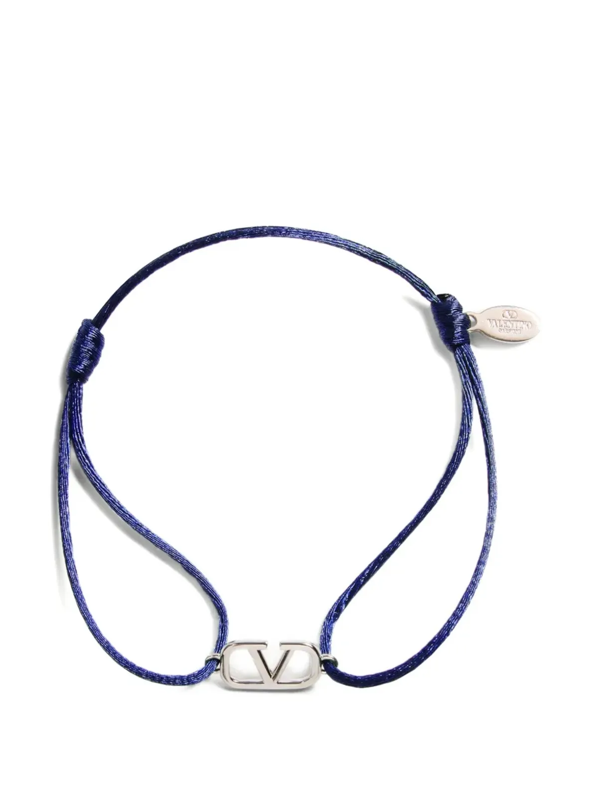Valentino Garavani Vlogo Signature コットン ブレスレット - 画像1