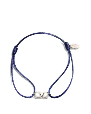 Valentino Garavani Vlogo Signature コットン ブレスレット - サムネイル1