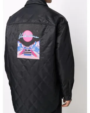 Valentino Garavani キルテッドシャツジャケット - サムネイル5