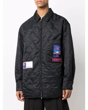 Valentino Garavani キルテッドシャツジャケット - サムネイル3