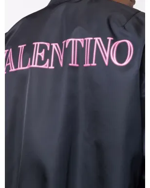 Valentino Garavani ネオンユニバースプリント ボンバージャケット - ブルー - サムネイル5