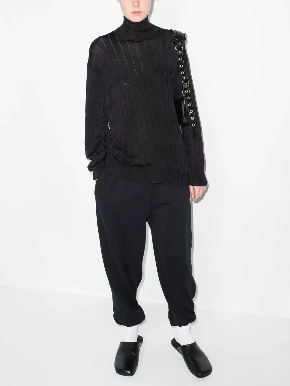 Balenciaga リブニットジャンパー - 画像2