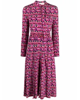 Valentino Garavani オプティカルプリント シャツドレス - サムネイル1