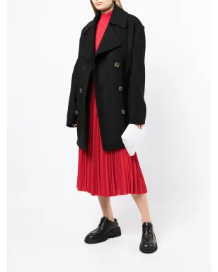 Toogood アクロバット ダブルブレストコート - Black - サムネイル3